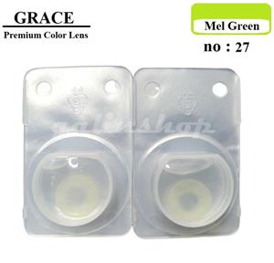 picture لنز رنگی گریس Mel Green شماره Grace Premium 27