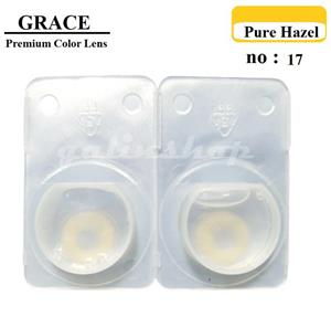 picture لنز رنگی گریس Pure Hazel شماره Grace Premium 17