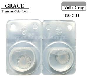 picture لنزرنگی گریس Voila Gray شماره Grace Premium 11