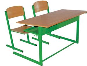 picture میز و صندلی دانش آموزی دو نفره  B029