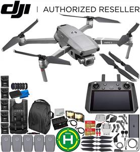 picture DJI Mavic 2 Pro Drone Quadcopter with Hasselblad Camera 1” CMOS Sensor with Smart Controller Ultimate 5-Battery Bundle