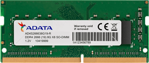 picture رم لپ تاپ 8 گیگابایت DDR4 تک کاناله (2400) 2666 مگاهرتز ADATA مدل AD4S266638G19-R