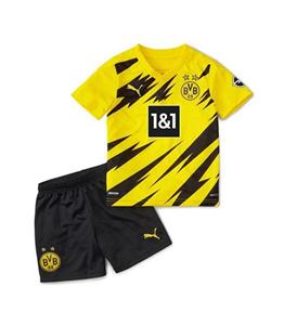 picture پیراهن شورت بچه گانه اول دورتموند Borussia Dortmund home kids kit children 1st