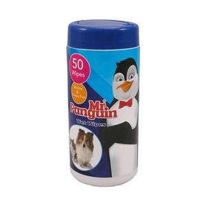 picture دستمال مرطوب مخصوص سگ و گربه مستر پنگوئن 50 عددی