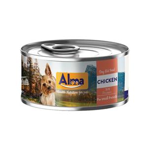 picture کنسرو غذای سگ آلما مدل Chicken وزن 120 گرم