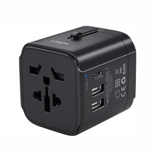 picture Aukey Universal Travel Adapter With USB-C and USB-A Ports - PA-TA01