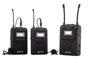 picture BOYA BY-WM8 K2 Dual Channel UHF MICROPHONE