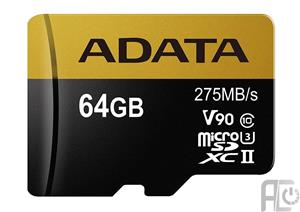 picture Micro SD: AData Premier One V90 R275W155 64GB