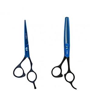 picture JOEWELL Titanium Blue Shear  Thinner Combo SR-X391-575