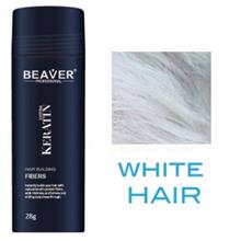 picture پودر و اسپری پرپشت کننده مو بیور Beaver Keratin Hair Building Fibers + Fibers Holder Spray