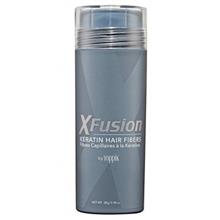 picture پودر پرپشت کننده مو ایکس فیوژن XFusion Keratin Hair Fibers, Dark Brown