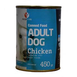 picture کنسرو سگ برند مدکاو مدل Adult Dog Chicken 450 گرم