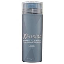 picture پودر پرپشت کننده مو ایکس فیوژن XFusion Economy Keratin Hair Fibers, Medium Brown 28g