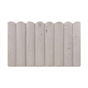 picture جدول دورباغچه ای پلیمری طرح چوب سفید کیان برنا