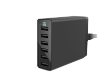 picture Anker 60W 6 Port Family Sized Desktop USB Charger