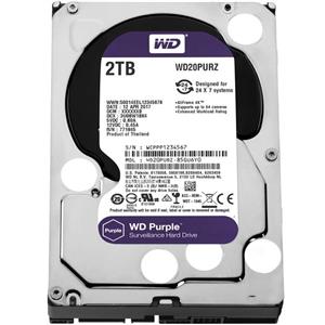 Western Digital Purple WD20PURZ Internal Hard Disk - 2TB 