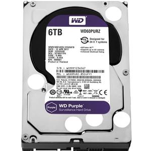 Western Digital Purple WD60PURZ Internal Hard Disk - 6TB 