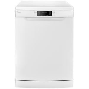 picture ماشین ظرفشویی ایستاده میدیا سفید. مدل WQP12-J7617K-W 
