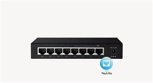 picture TOTOLINK SW804P 8-Port 10/100Mbps Ethernet PoE Desktop Switch