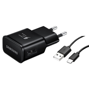 picture شارژر مسافرتی سامسونگ 15 وات با کابل - Samsung Fast Charge Travel Adapter With Type C Cable
