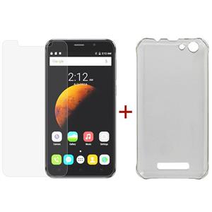 picture CUBOT Dinosaur Tempered Glass Screen Protector & Silicone Case
