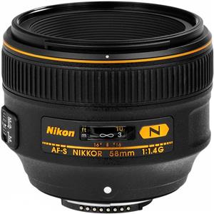 picture لنز نیکون مدل AF-S Nikkor 58mm f/1.4G