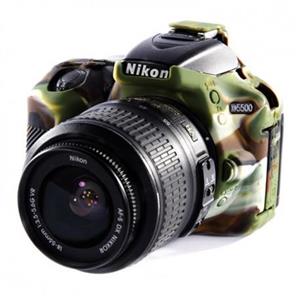 picture کاور سیلیکونی Nikon D5500 SiliconCover رنگ استتار