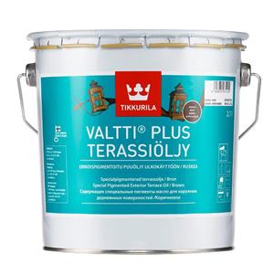 picture رنگ روغن قهوه ای تیکوریلا مدل Valtti Plus حجم 3 لیتر