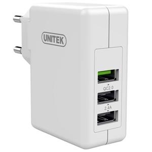 picture شارژر دیواری یونیتک مدل Y-P537A همراه با کابل Micro USB                                         Unitek Y-P537A Wall Charger With MicroUSB Cable