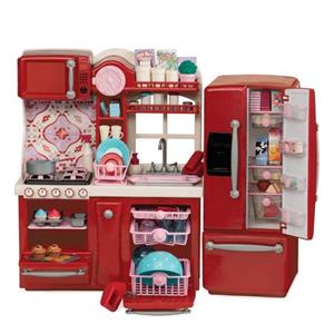 picture Kitchen Set For 45cm Doll Toy Set