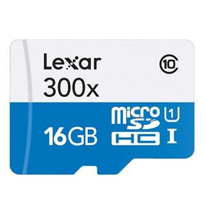 picture کارت حافظه microSDHC لکسار مدل High-Performance کلاس 10 استاندارد UHS-I U1 سرعت 45MBps ظرفیت 16 گیگابایت