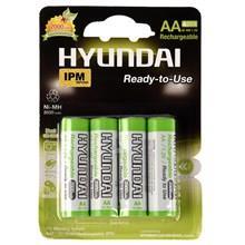 picture Hyundai NI MH Rechargeable AA Battery Pack Of 4