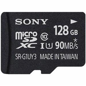 picture Sony SR-G1UY3A UHS-I U1 Class 10 90MBps microSDXC With Adapter 128GB