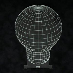 picture صفحه شبخواب Vlight 3Dt طرح لامپ