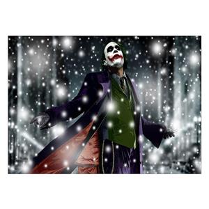 picture تابلو شاسی ونسونی طرح Joker Loves Snow سایز 50 × 70