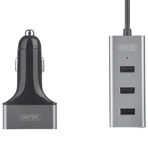 picture Unitek Y-P530A Car Charger With 3 Port Hub