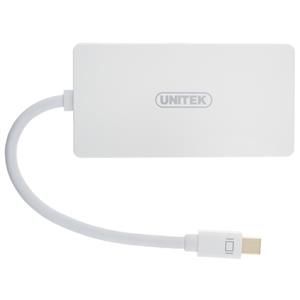picture Unitek Y-6354WH Mini-DisplayPort To HDMI/VGA/DVI/Audio Converter