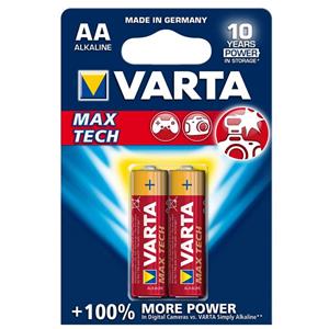 picture Varta MAX TECH Alkaline LR6-AA Battery Pack of 2
