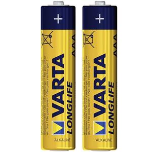 picture Varta LongLife Alkaline LR03AAA Battery - Pack of 2