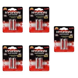 picture Hyundai Super Ultra Heavy Duty AA Battery Pack Of 10