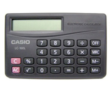picture Casio-LC160 LBK Calculator