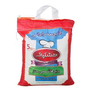 picture برنج هاشمی ایرانی 5 کیلویی خشکپاک
