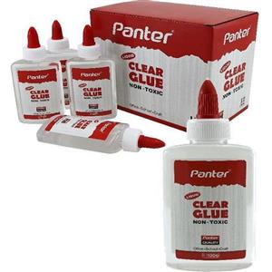 picture GL442 panter clear glue چسب مایع شفاف پنتر 100 گرمی