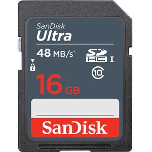 picture Sandisk Ultra UHS-I Class 10 48MBps SDHC Card 16GB