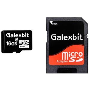 picture کارت حافظه microSD گلکسبیت کلاس 10 استاندارد U1 سرعت 45MBps همراه با آداپتور SD ظرفیت 16 گیگابایت