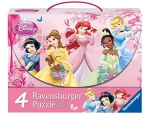 picture جعبه پازل های 64,81,64,81 تکه  RAVENSBURGER مدل Disney Princess