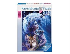 picture پازل 1000 تکه RAVENSBURGER مدل Goddess Of the Wolves