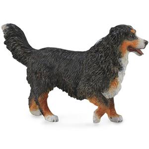picture عروسک کالکتا مدل Bernese Mountain Dog طول 10.5 سانتی متر