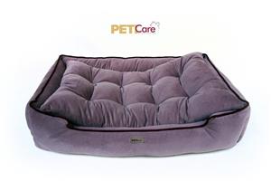 picture جای خواب سگ و گربه Pet care طرح رویال سایز متوسط در چند رنگ