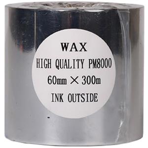 picture ریبون پرینتر لیبل زن NK مدل Wax 60mm x 300m
